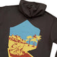 Drummer Hoodie Brown