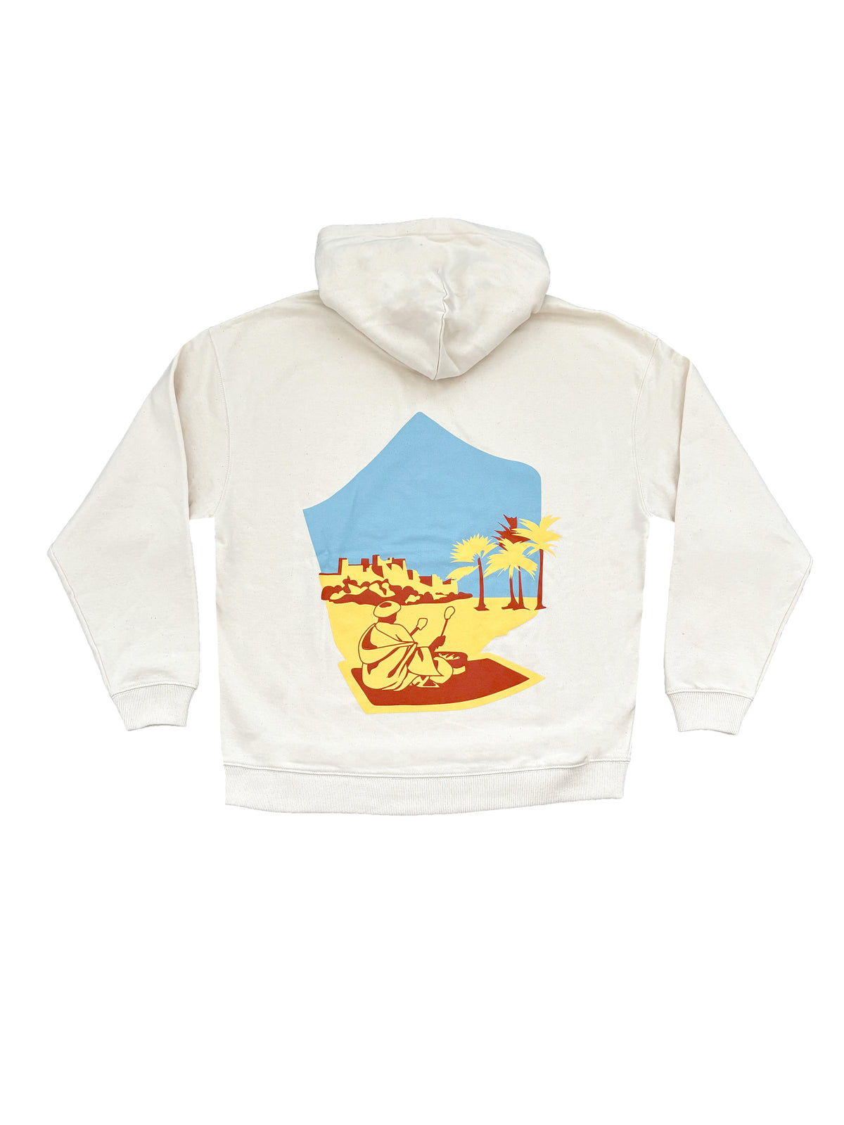 Drummer Hoodie Sand