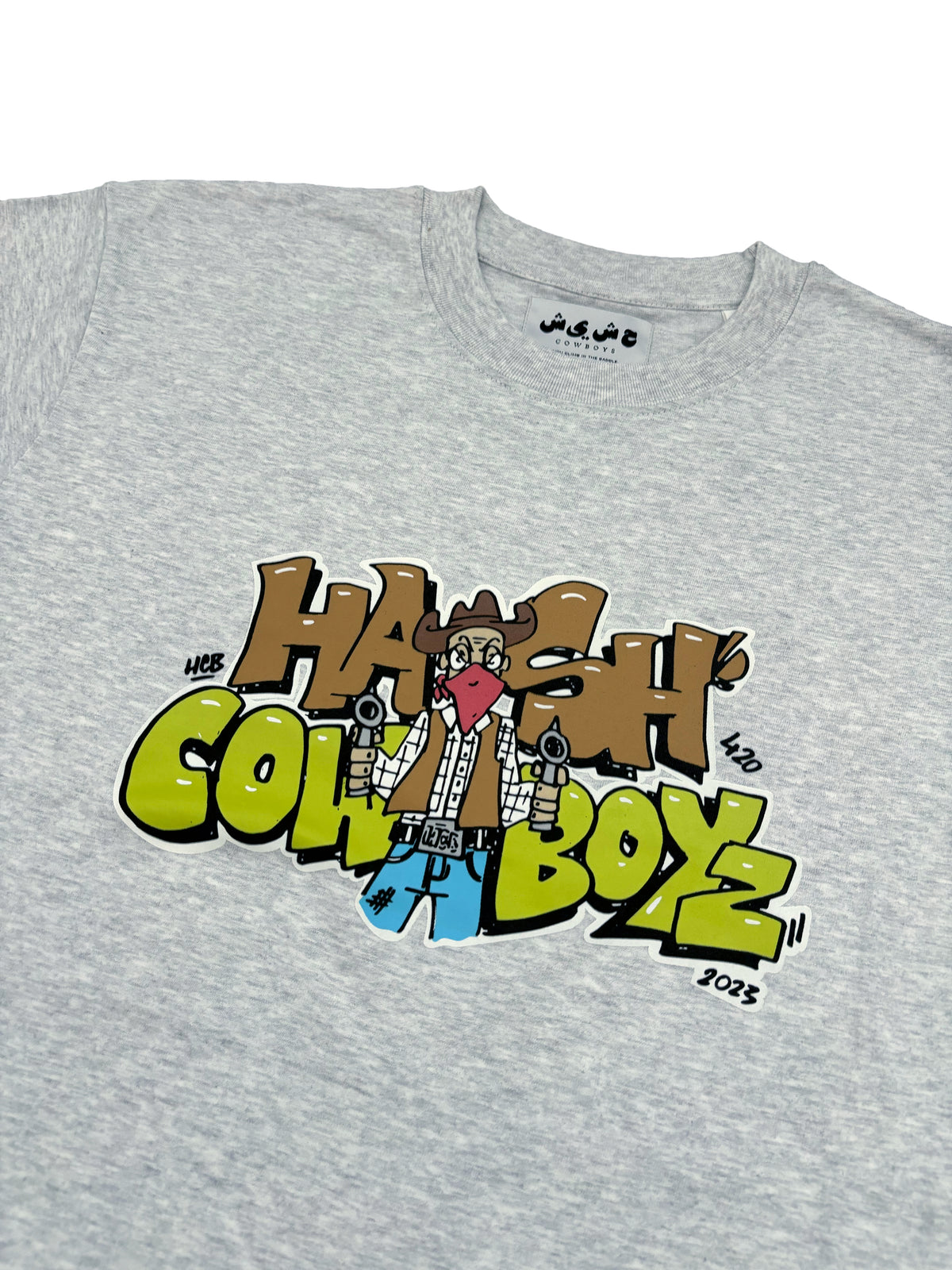 HCB CREW Shirt Grey