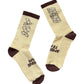 Smoking Team Socks Brown
